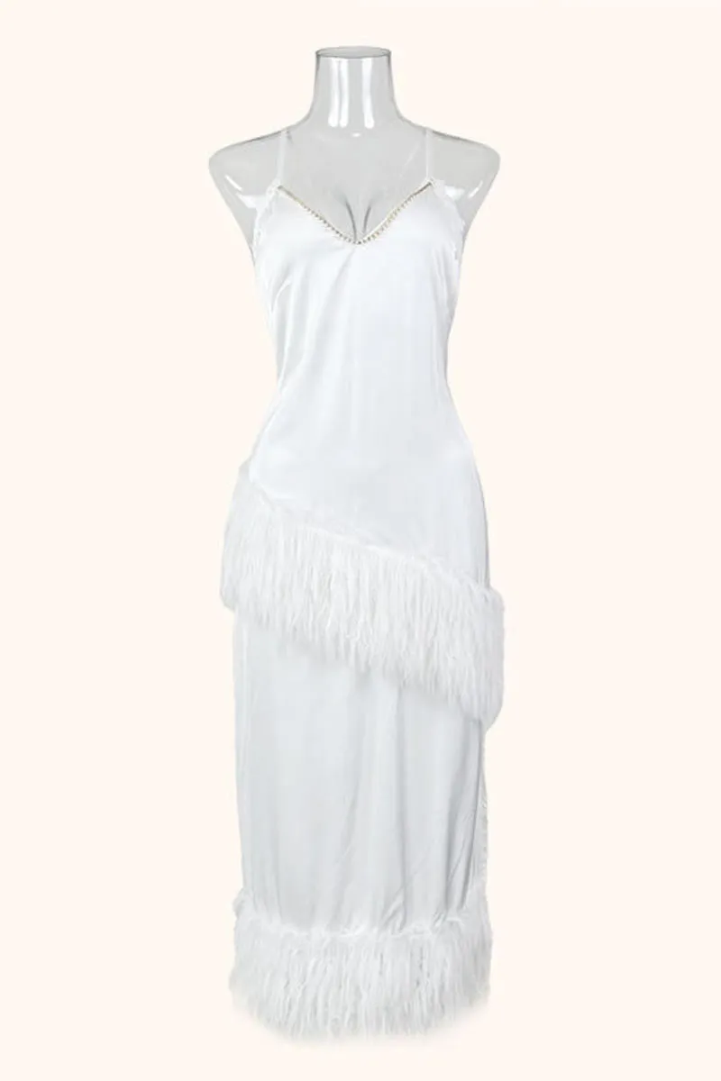 XK0172 Silky Cami Long Dress