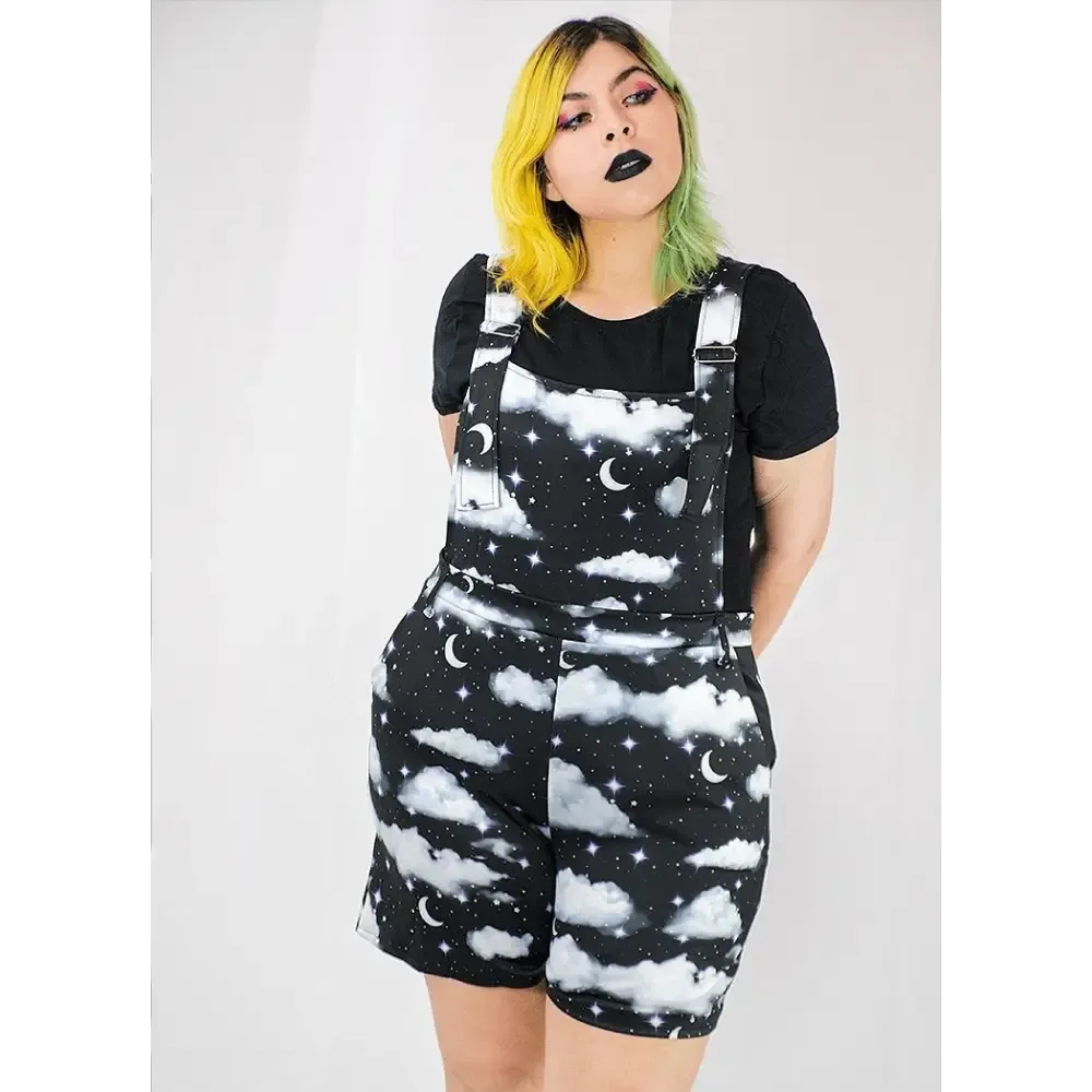 Y2K High Waisted Plus Size Full Zip Jacket with Adjustable Straps