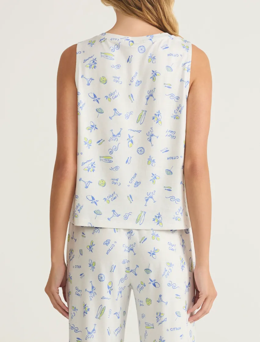 Z SUPPLY BRIDGETTE CITRON TANK