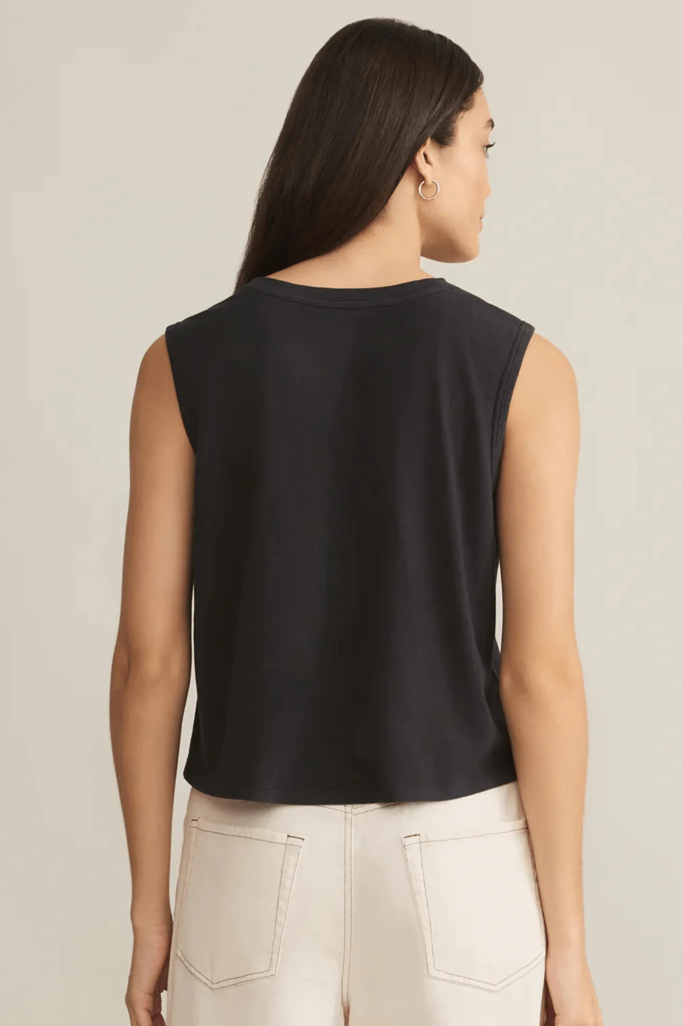 Z Supply:  Picante La Mer Tank in Black Sand
